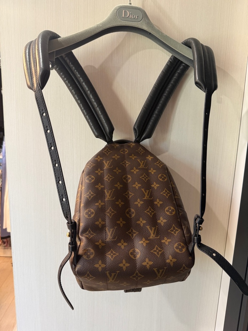 Louis Vuitton Brown Monogram Mini Backpack with Gold Hardware - Picture 9 of 12